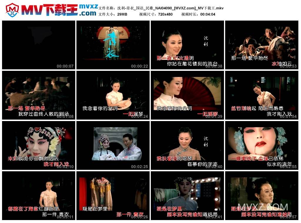 沈利-青衣_国语_民歌_NAI04090